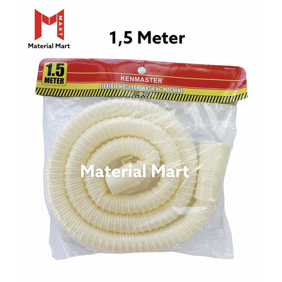 Selang Mesin Cuci 1,5M | Slang Pembuangan Air 2 Meter | Selang 3 Meter | Material Mart