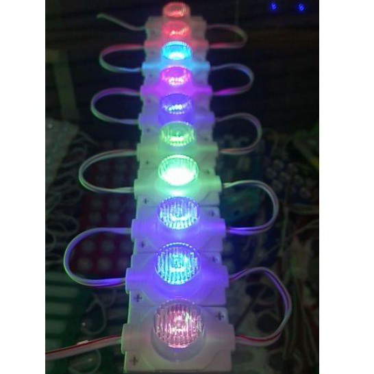 LAMPU LED 1 MATA RGB 1.5W WARNA WARNI LAMPU KOLONG LAMPU TRUK LAMPU VARIASI LAMPU MOBIL LAMPU HIAS