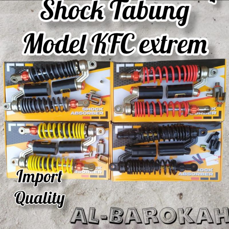 shok shock tabung Kayaba KTC Extrem fungsi klik 320 mm CB 100 GL Pro GL Max GL 100