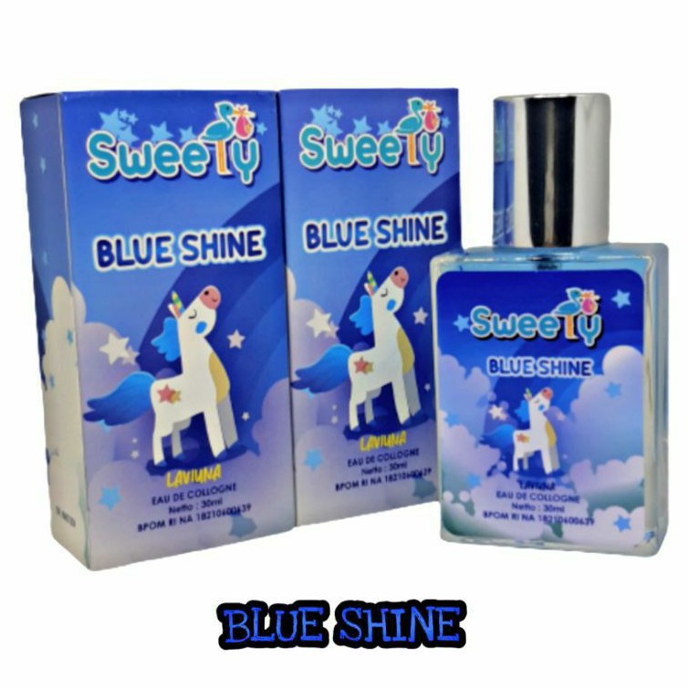 Parfum Sweety BLUE SHINE 30ml Original Parfum Switsbaby Zwitsal Switsal Minyak Wangi Anak baby Murah