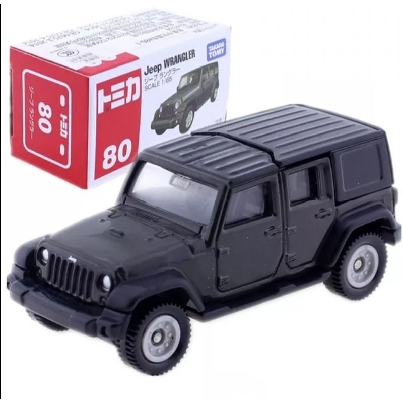 Tomica Reguler 80 Jeep Wrangler TAKARA TOMY ORIGINAL