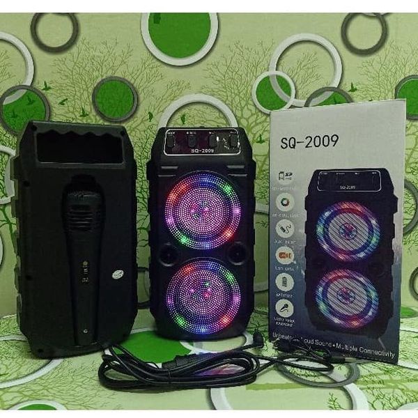 Speaker Bluetooth Plus Mic Karaoke SQ 2009 Wireless