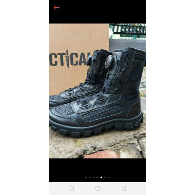 SEPATU PDL PARABELLUM TACTICAL LIBRA TALI PUTAR TERMURAH