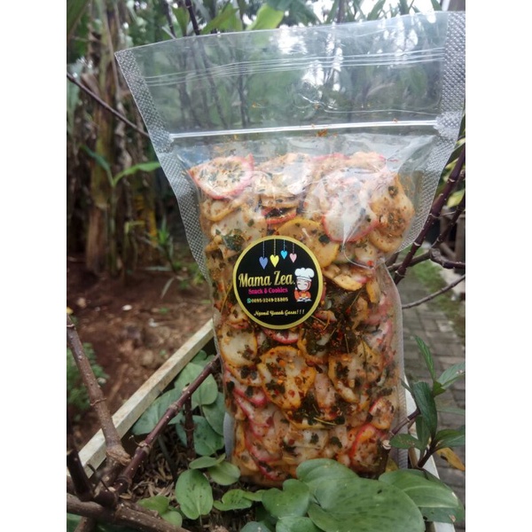 

SEBRING,SEBLAK KRUPUK KERING PEDES XTRA DAUN JERUK 250gr