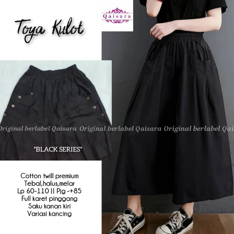 TOYA KULOT PANT BAWAHAN BY QAISARA