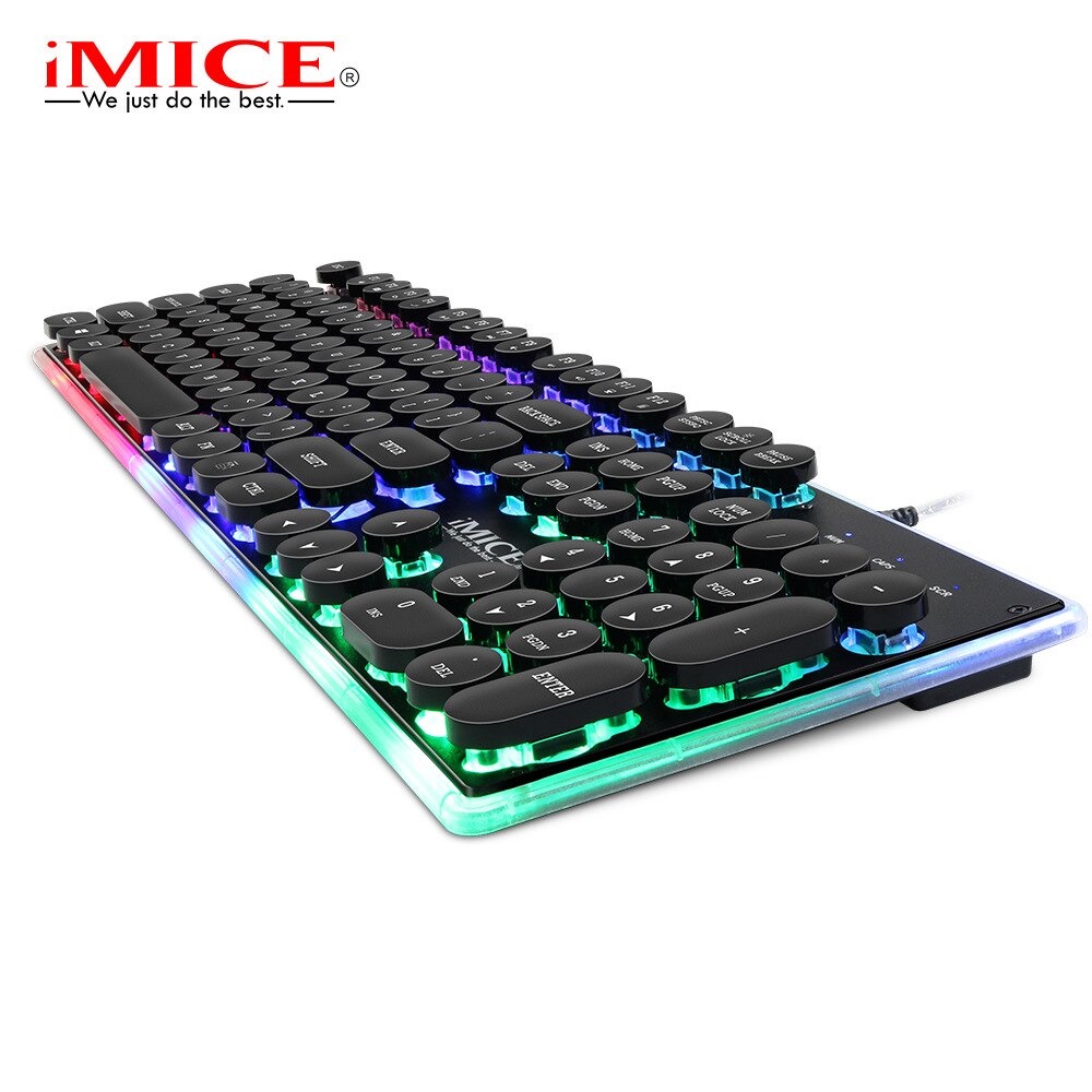 iMice Gaming Keyboard RGB Backlit - AK-700 - Black