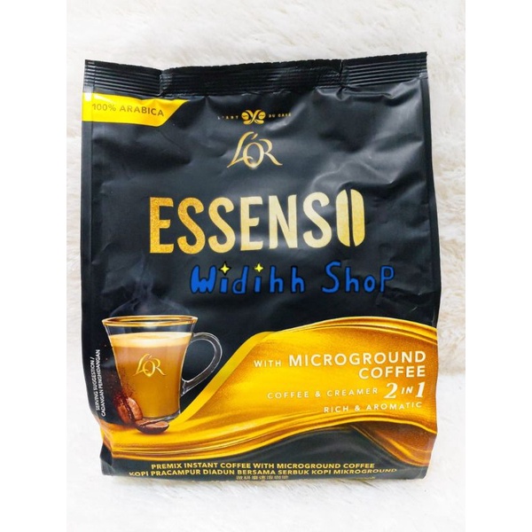 LOR Essenso Coffee With Microground Coffee 3 in 1 100% Arabica / Essenso Coffee Malaysia / Essenso Coffee 3in1 / Essenso Rich &amp; Aromatic / Kopi Instant 3in1 / Coffee Instant Malaysia