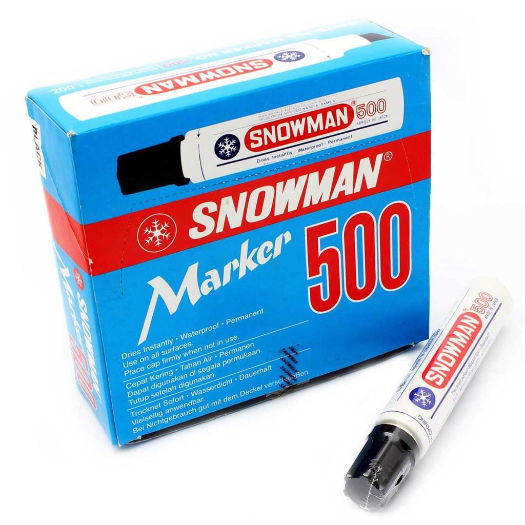 

Snowman Permanen jumbo 500 (Besar) / Spidol permanen / Permanent marker