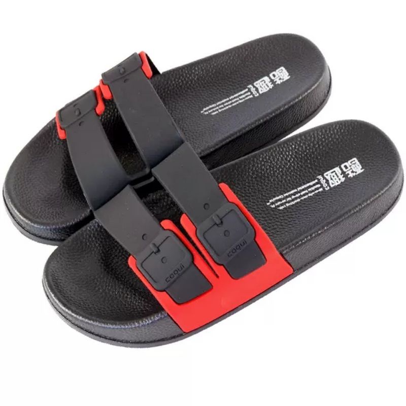 sandal karet pria terbaru gesper 2