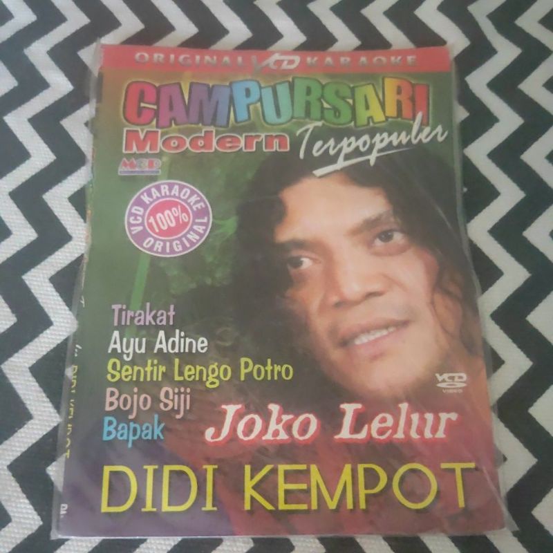 VCD KARAOKE ORIGINAL CAMPURSARI MODERN TERPOPULER DIDI KEMPOT
