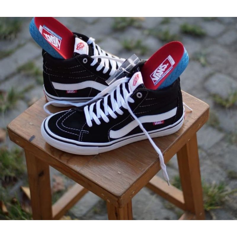 vans sk8 pro black/white