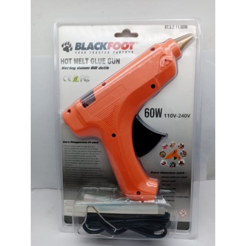 GLUE GUN BLACKFOOT / HOT MELT GLUE GUN BESAR MERK BLACKFOOT BERKUALITAS