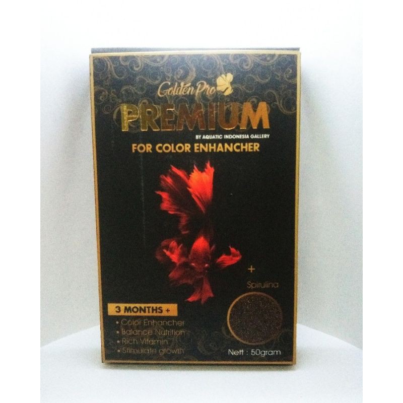 PAKAN PELET IKAN CUPANG HIAS GOLDEN PRO PREMIUM