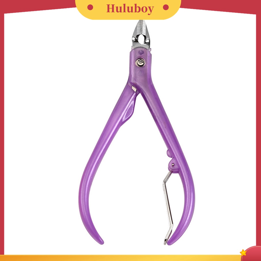 Huluboy Huluboy♡ Gunting Kuku Mini Portable Bahan Stainless Steel Untuk Rumah