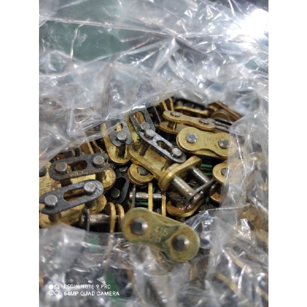 sambungan rante 415 dan 428h sss dan biasa