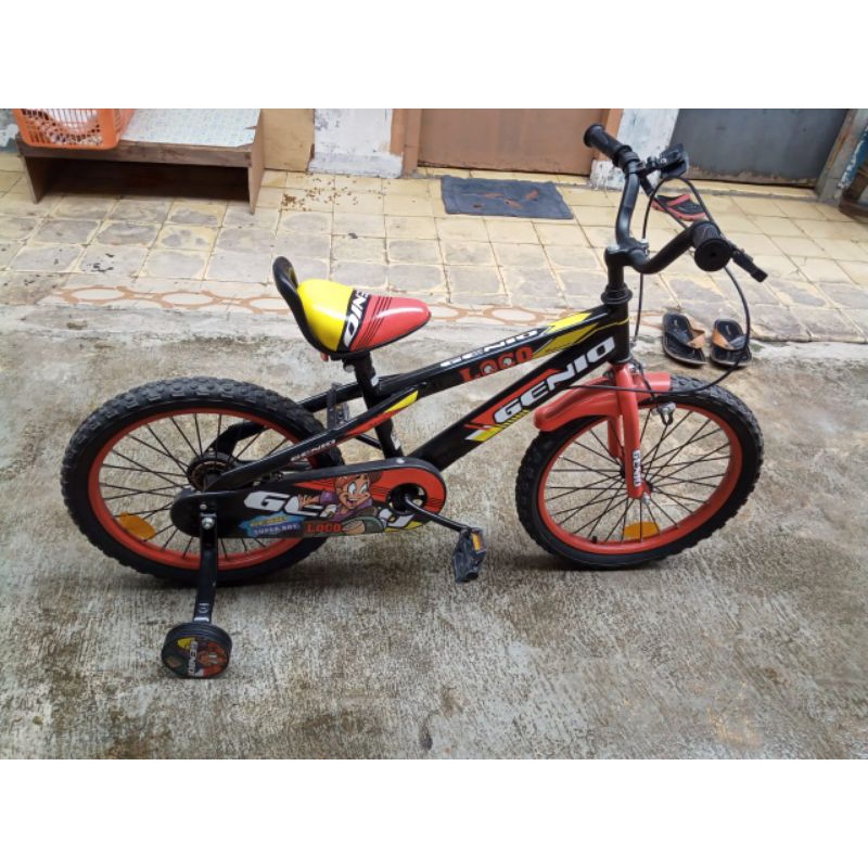 Sepeda Anak Genio uk 18 inch