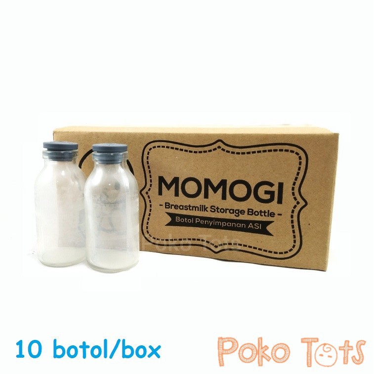 Momogi BKA Murah Meriah!! Botol Asi Kaca Isi 10 Botol