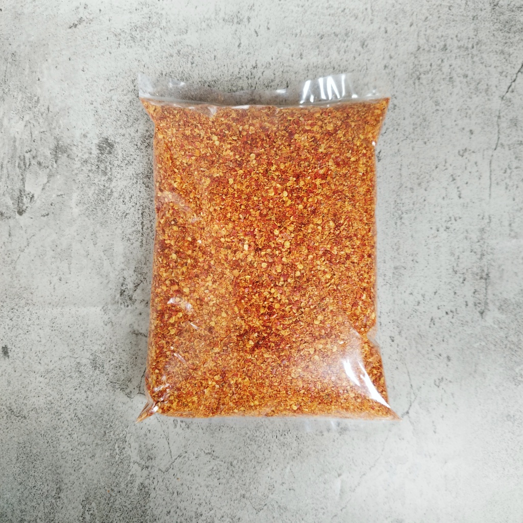 Cabai Bubuk Kasar Super Pedas 250 gr