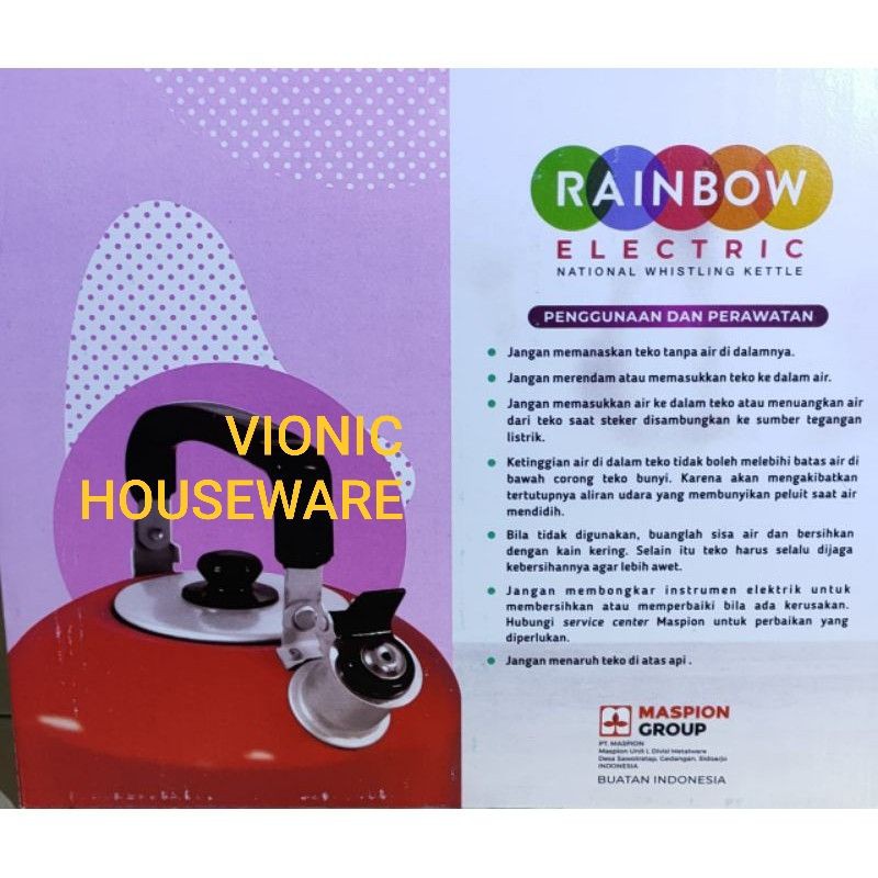 Ceret listrik 22cm ,24cm Maspion