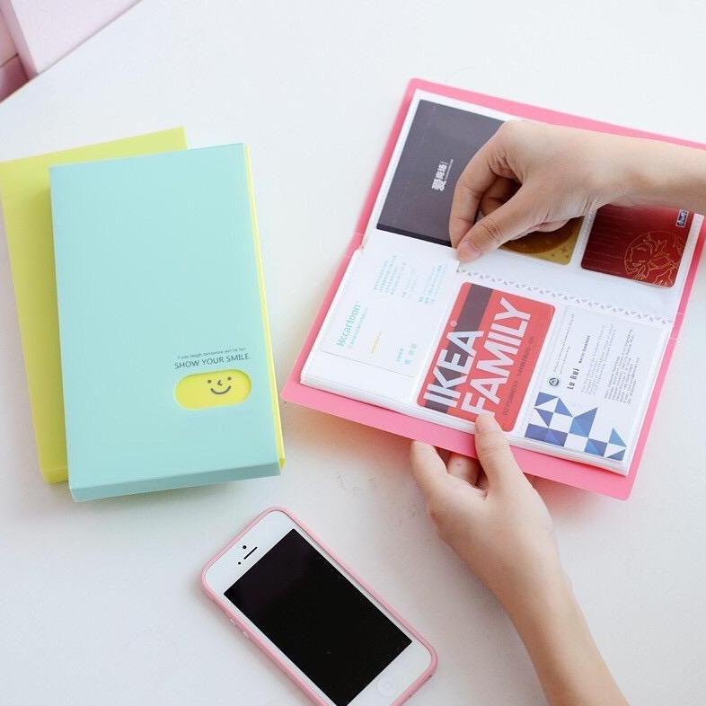 

➶Best Product Tempat Kartu Nama Photo Lomo Card 120pcs Smiley Multicolor 77
