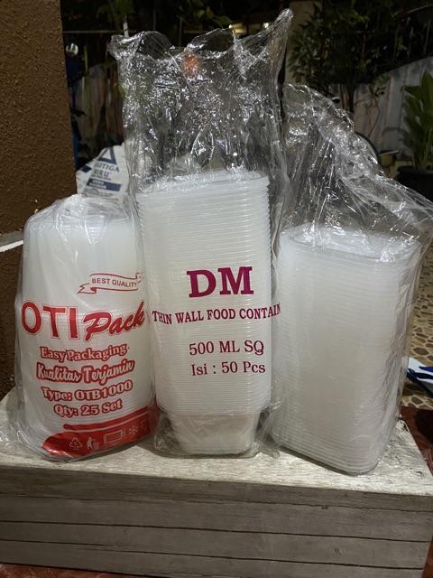 Cup Puding/cup Plastik 200ml (isi 500pcs) Khusus Gosend