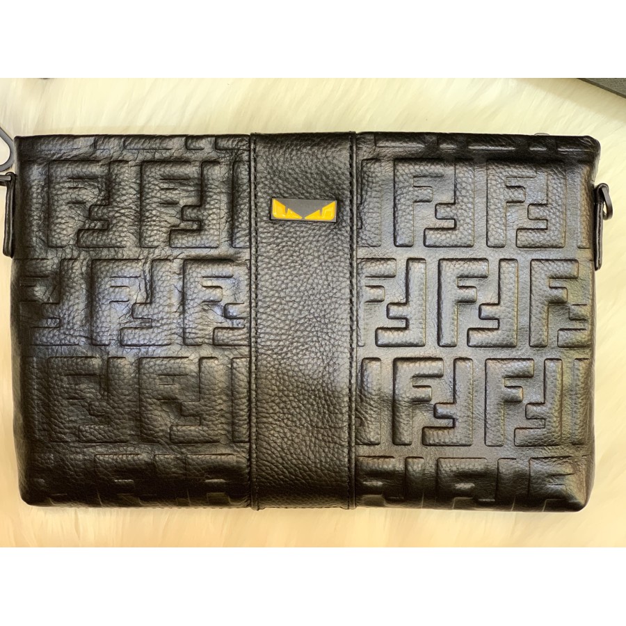 [REAL PICTURE] Clutch / Handbag / Slingbag Fendi Leather Premium Quality