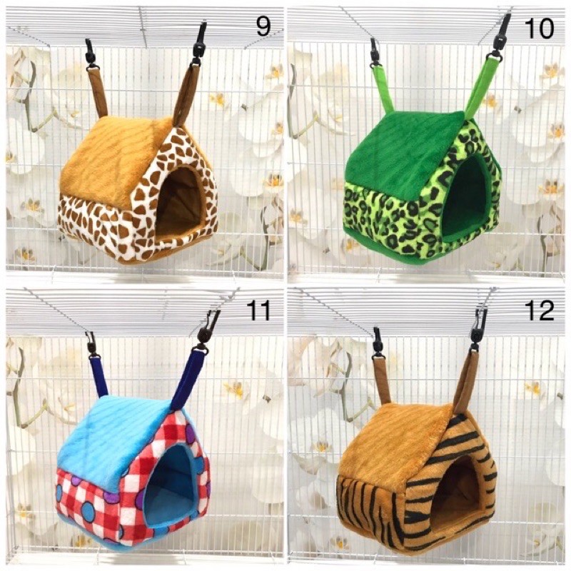 EXOTICGOODS MINI TENT POUCH SUGAR GLIDER TEMPAT TIDUR SUGAR GLIDER SLEEPING SUGAR GLIDER BED SUGAR GLIDER HAMOCK