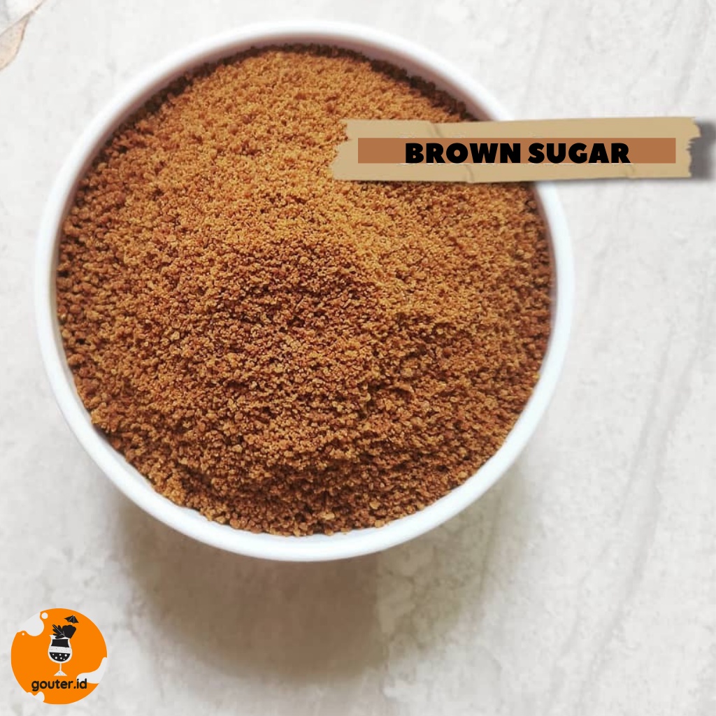 BROWN SUGAR BUBUK 500GR / GULA PALM / GULA AREN / GULA HALUS / GULA MERAH  / COCONUT SUGAR