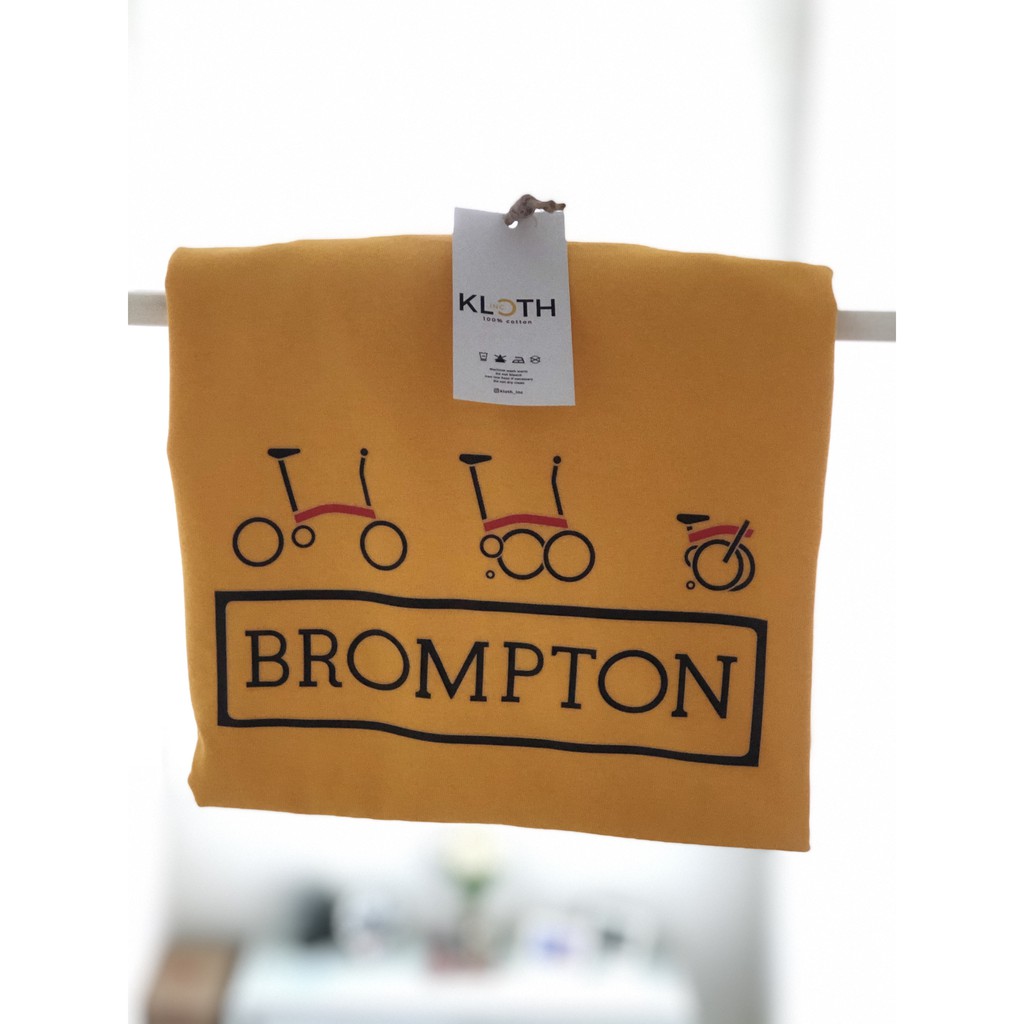 [PROMO] Kaos Brompton  / Tshirt Brompton / Kaos Sepeda /Kaos Gowes / Cycling Jersey