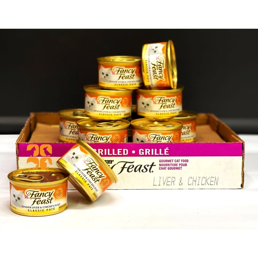 FANCY FEAST TENDER LIVER & CHICKEN FEAST CLASSIC