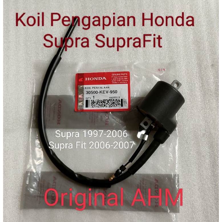 Koil Coil Pengapian Honda Supra SupraFit Lama Ori AHM 30500 KEV 950