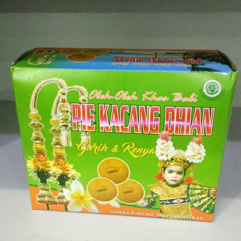 

PIE KACANG DHIAN OLEH OLEH ASLI KHAS BALI ISI 25 PCS + BUBBLE WRAP