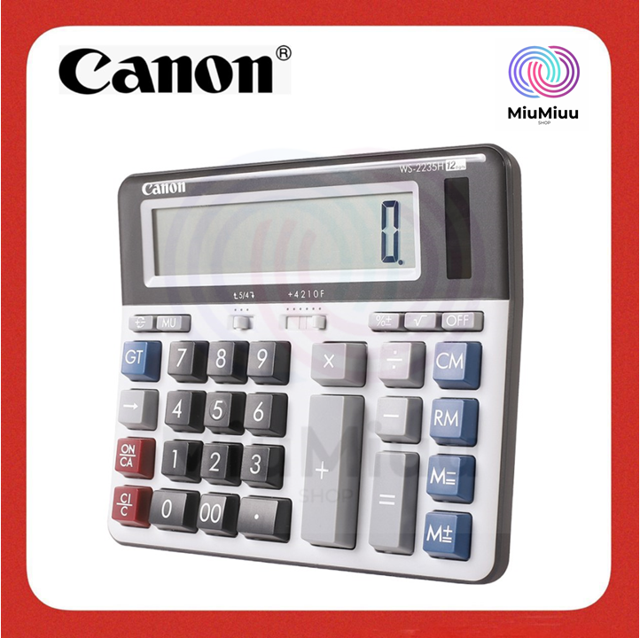 

Calculator Canon WS-2235H ASA HBB Kalkulator