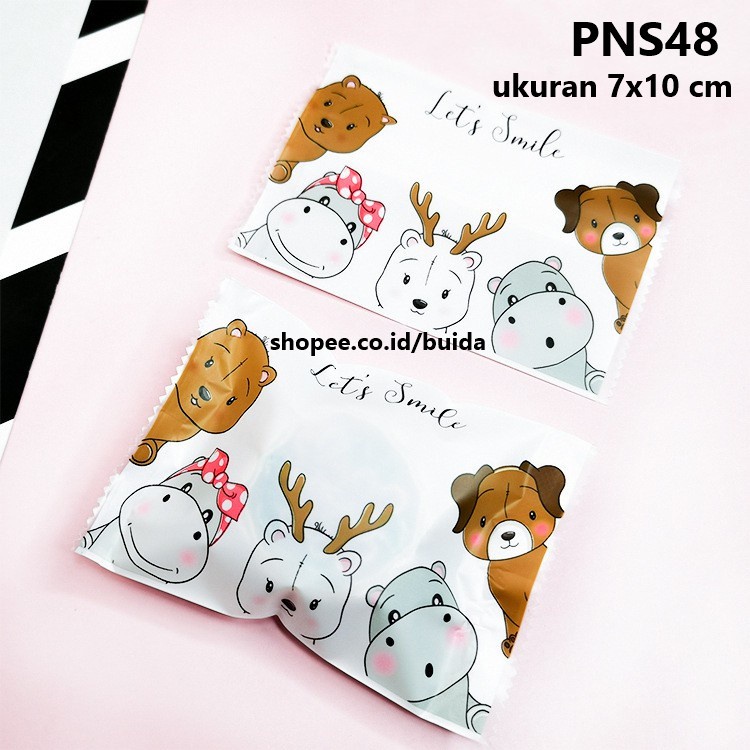 kantong plastik kue cookies bag kemasan permen nastar nougat 7x10 cm PNS48 candy bags Fancy packagin