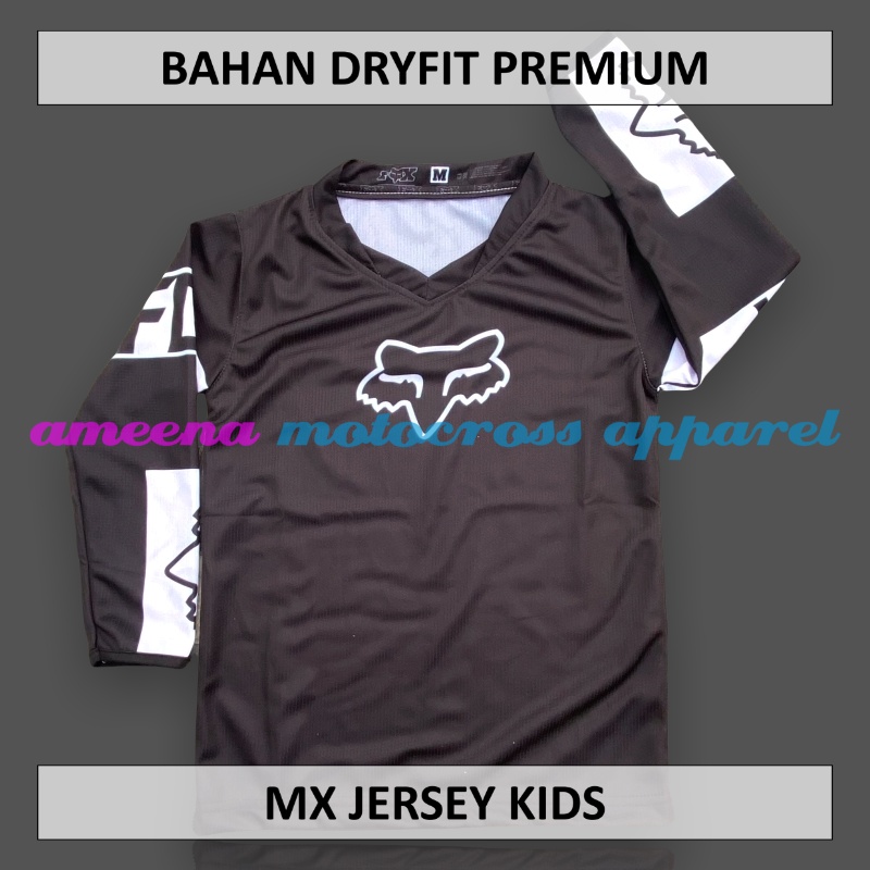 Jersey Cross Anak - Jersey Trail Anak - Jersey Premium Dryfit - Jersey Motocross - Jersey Trabas Anak - Jersey Adventure - FO001