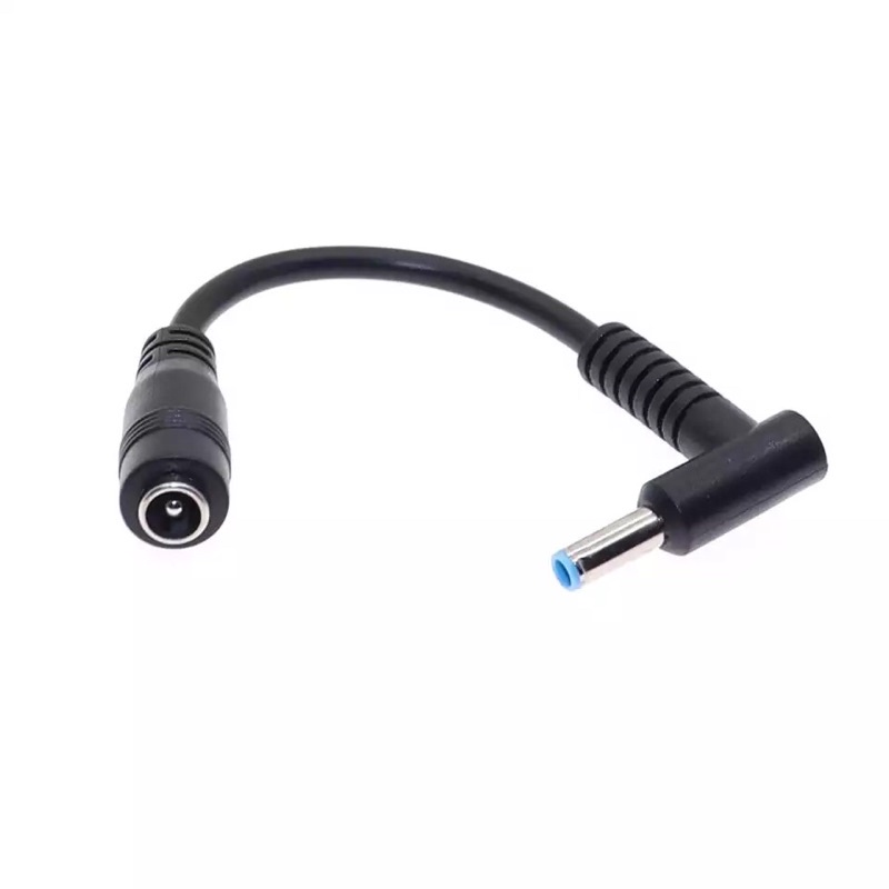 Adaptor Converter Male 5.5x2.1 Mm untuk 4.5x3 Mm HP Dell Konektor Kabel