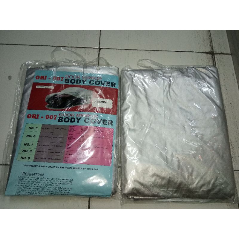 cover mobil sarung mobil body cover mobil all new avanza,xenia,livina,sigra,calya