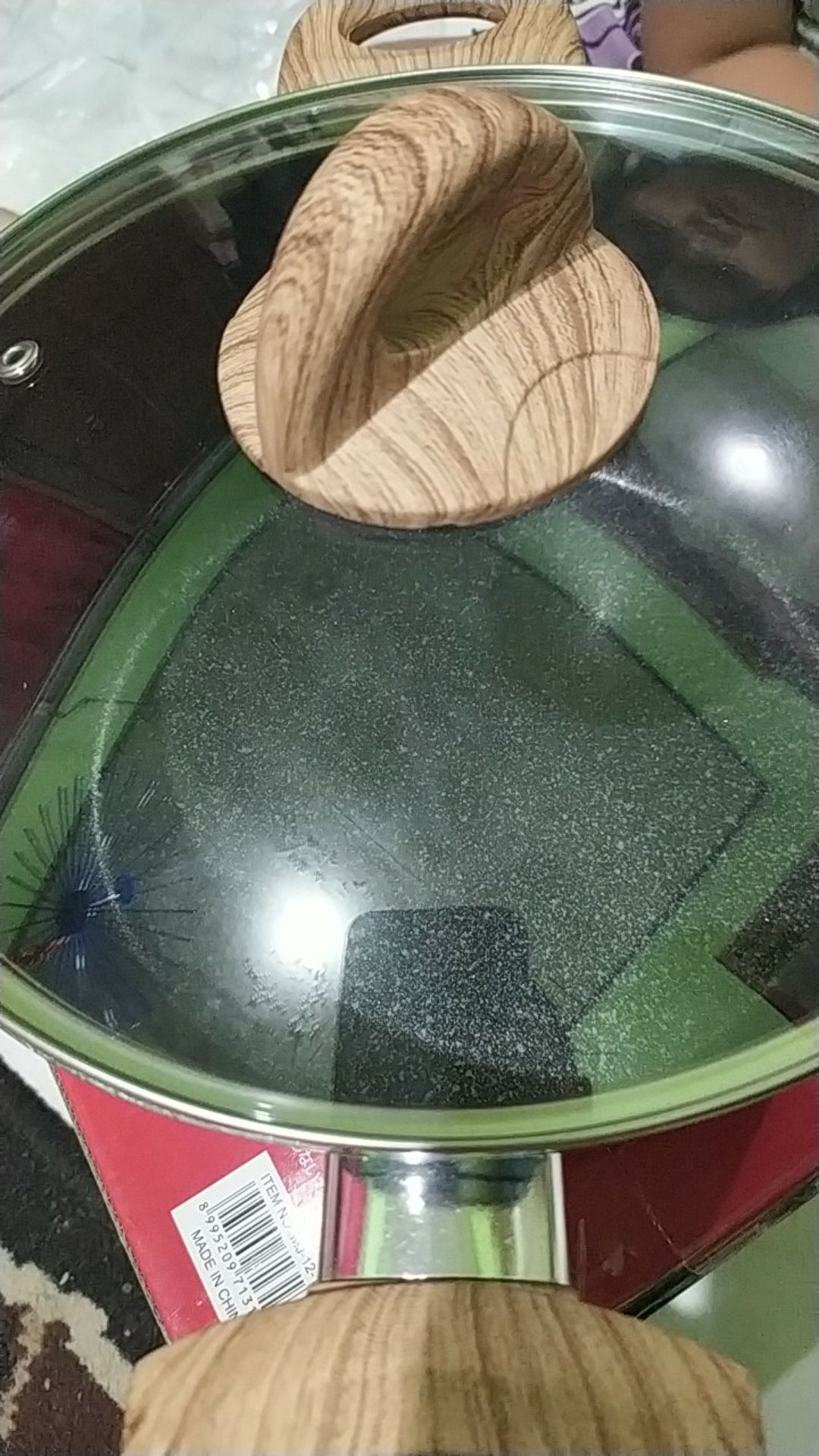 Panci Sauce Pot D24cm Non Stick Marble Yoshikawa