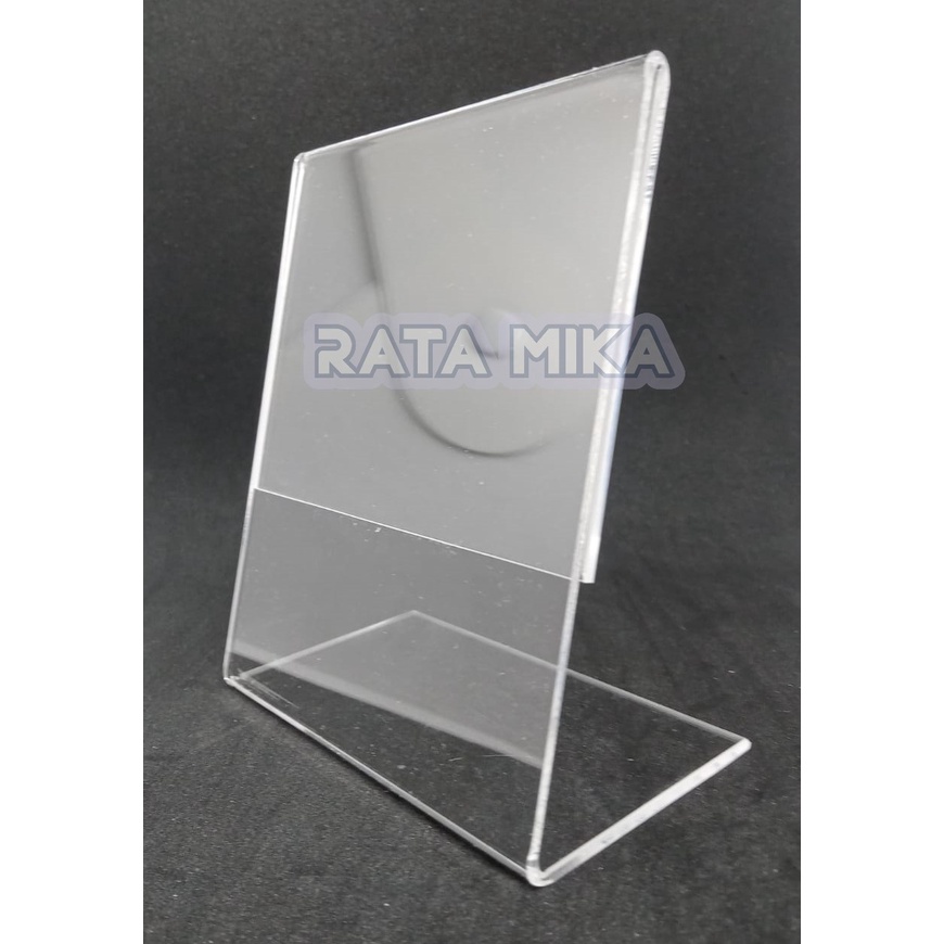 

Acrylic Display / Nomer Meja 9x11 cm Potrait