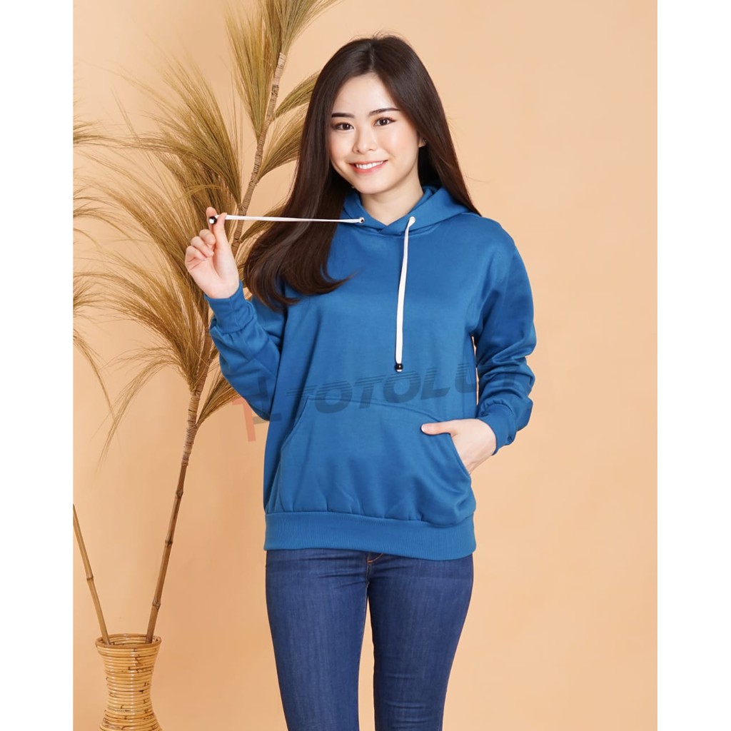 ASGARD777 - SWEATER HOODIE / SWETER POLOS / TOTOLUY / BIRU ITB