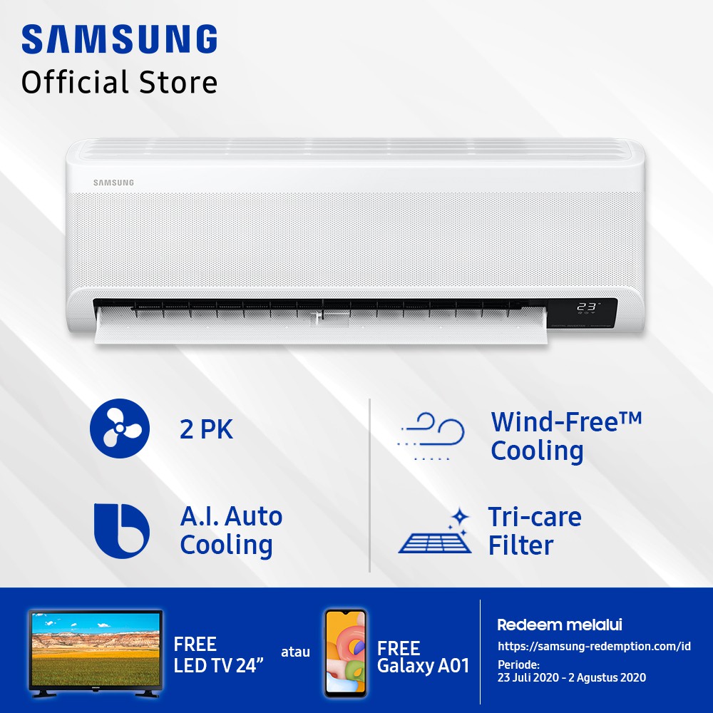 SAMSUNG AC Wind-Free Technology 2 PK - AR18TYEAEWKNSE-1