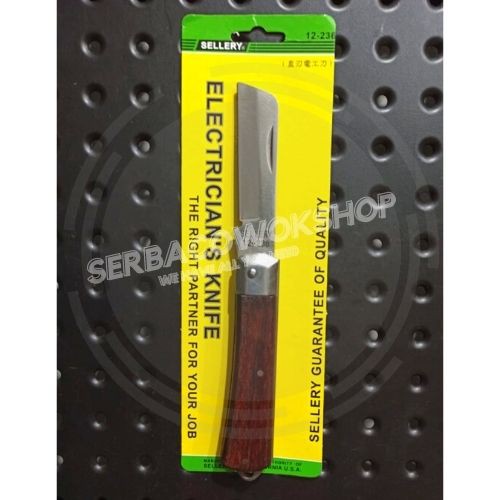 Sellery Pisau LIpat Listrik Lurus - Electrician S Pocket Knife 12-236 Termurah Berkualitas