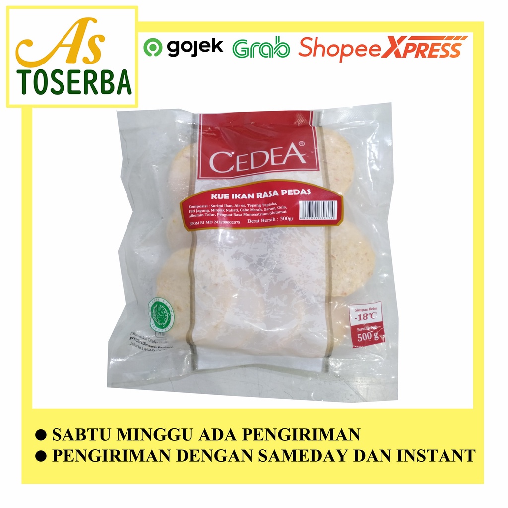 

Cedea Kue Ikan Pedas 500g