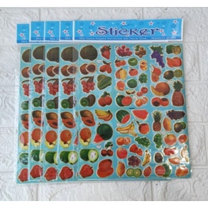 

TERLARIS! Mainan Stiker Sticker Anak BUAH H-006