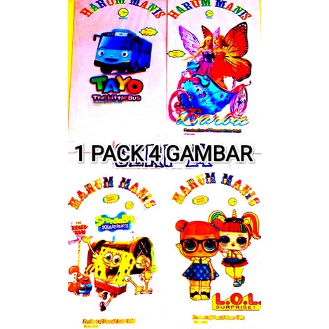 

plastik harum manis RIA JAYA 1pack 4 gambar