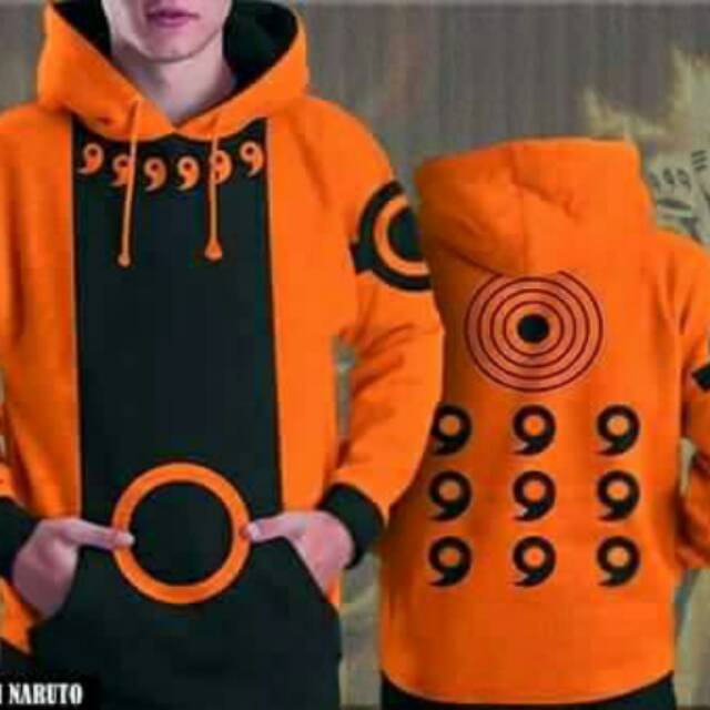 jaket anime kyubi rikudo naruto