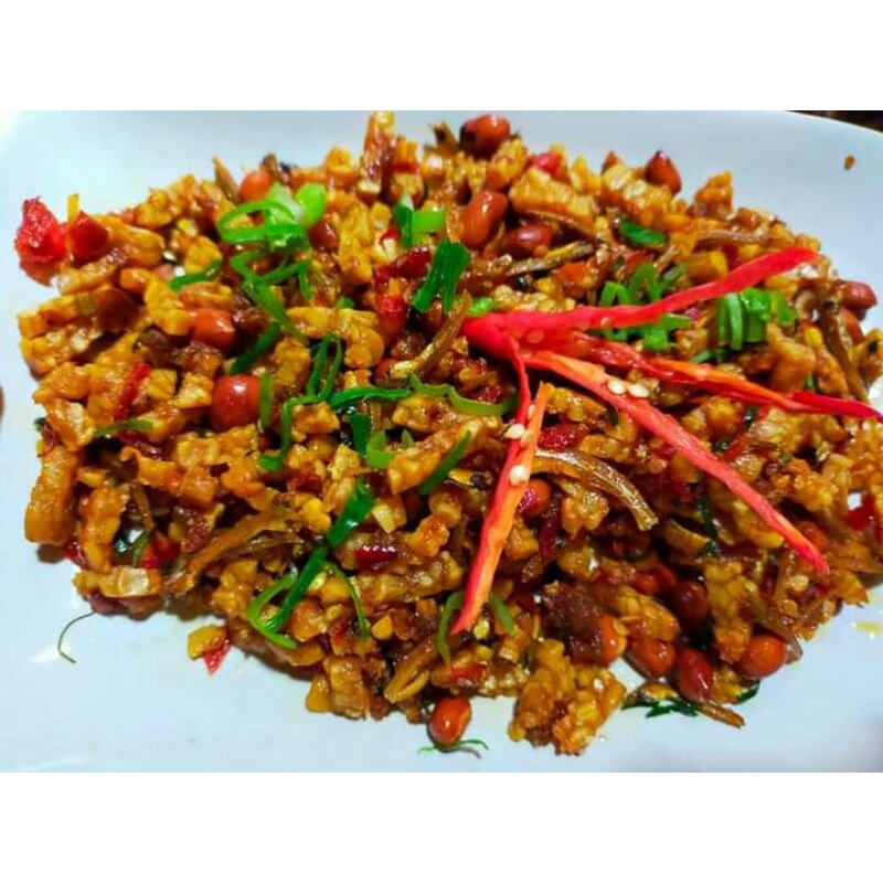 

Kering Tempe (Orek Tempe, Teri, Kacang)