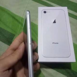 Iphone 8 64gb Silver Ex IBOX RESMI | Shopee Indonesia