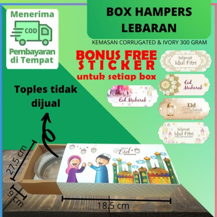 

Hampers Kue Edisi Lebaran/ Idul Fitri Diskon!!R30F