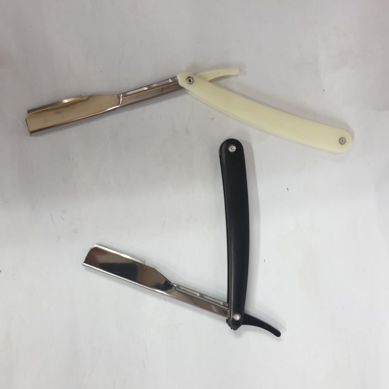 Razor Pisau Cukur Lipat Rambut Jenggot Kumis Barber